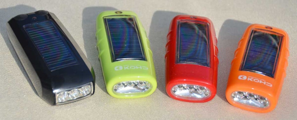 Solar Bike Lights All Colors